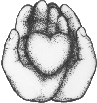 picture of hands holding heart